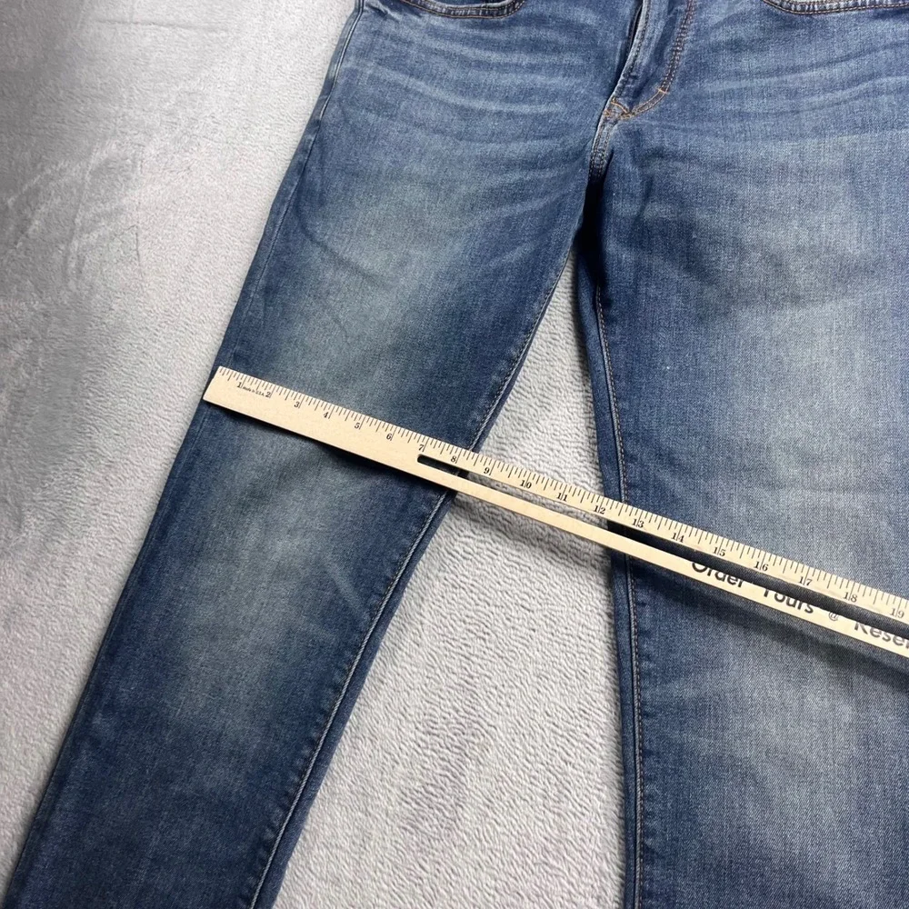 Banana Republic Travel Jean Mens 32x30 Slim Fit Medium Wash Blue Denim Pants